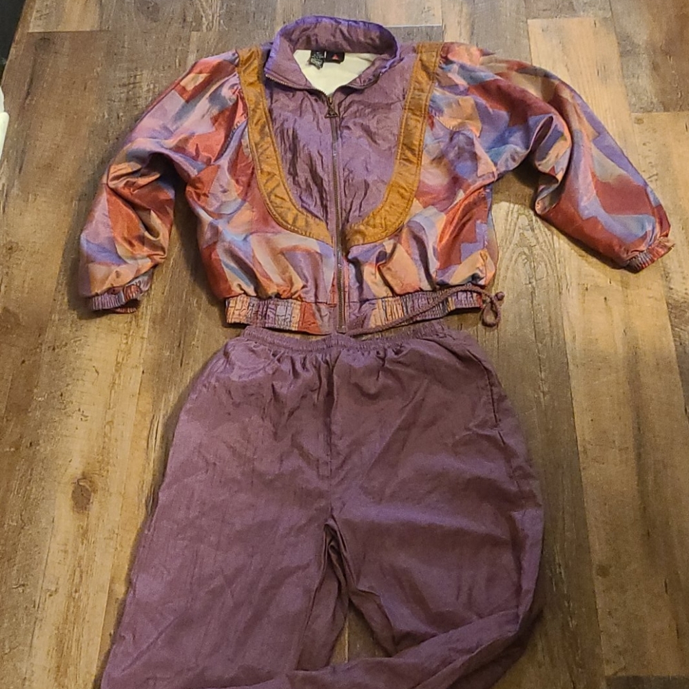 COPY - Vintage le coq sportif 2pc track suit.